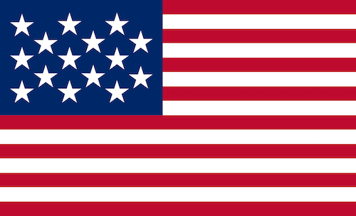 USA Flag (15 states)